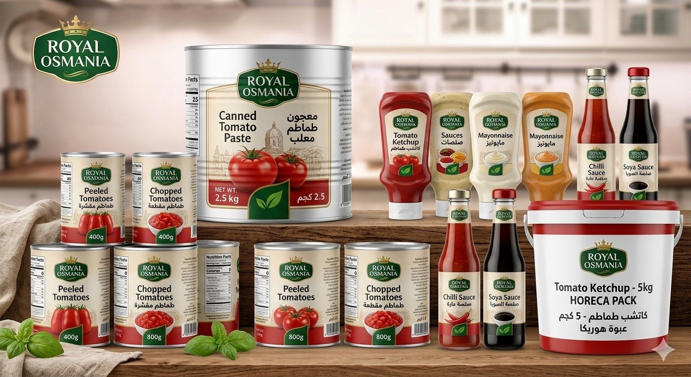 Tomato Paste, Ketchup, Sauces & Condiments